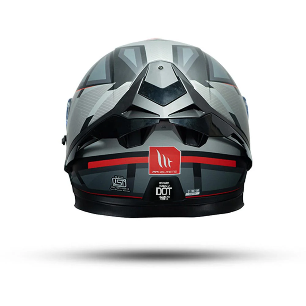Thunder 3 Sv (Spoiler) Nova B1 - Motorcycle Riding Helmet (Matt) - Image 4