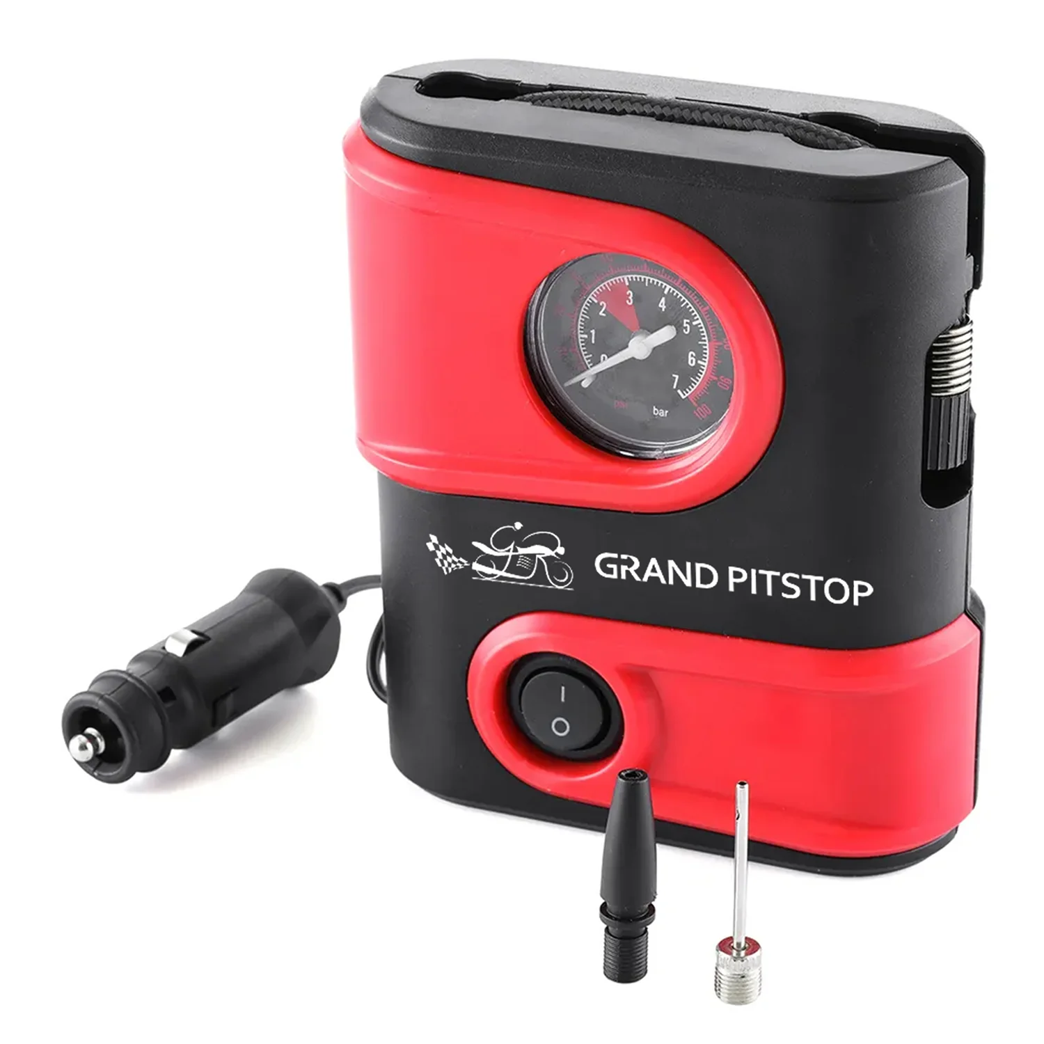 Tire Inflator Machine Dual Port for Car and Bike - Image 7