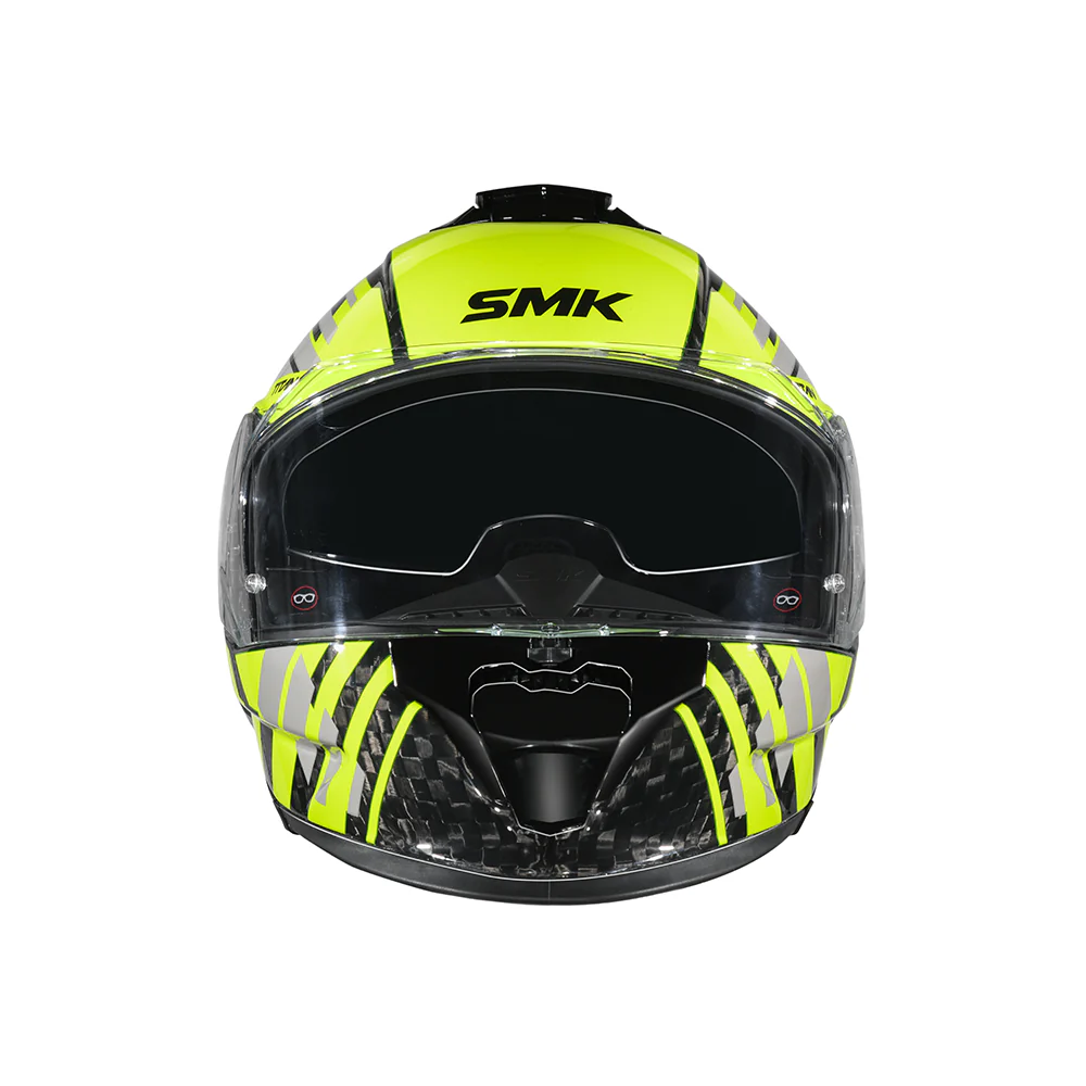 Titan Carbon T-Race GL246 - Motorcycle Riding Helmet (Black) - Image 3