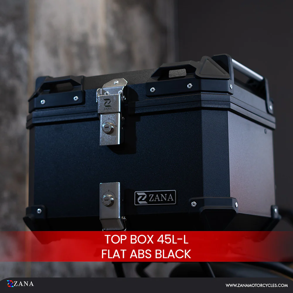 TOP BOX 45L-L FLAT ABS BLACK