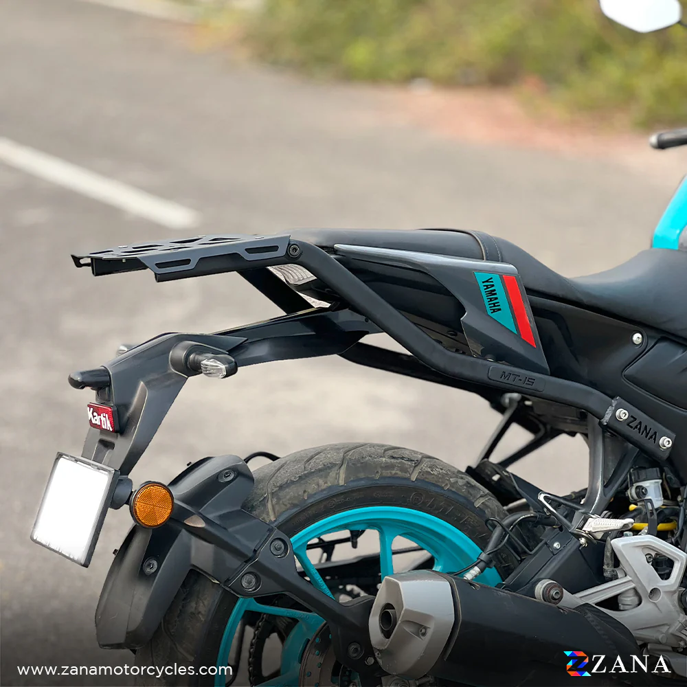 TOP RACK WITH PLATE FOR YAMAHA MT 15 - Image 4