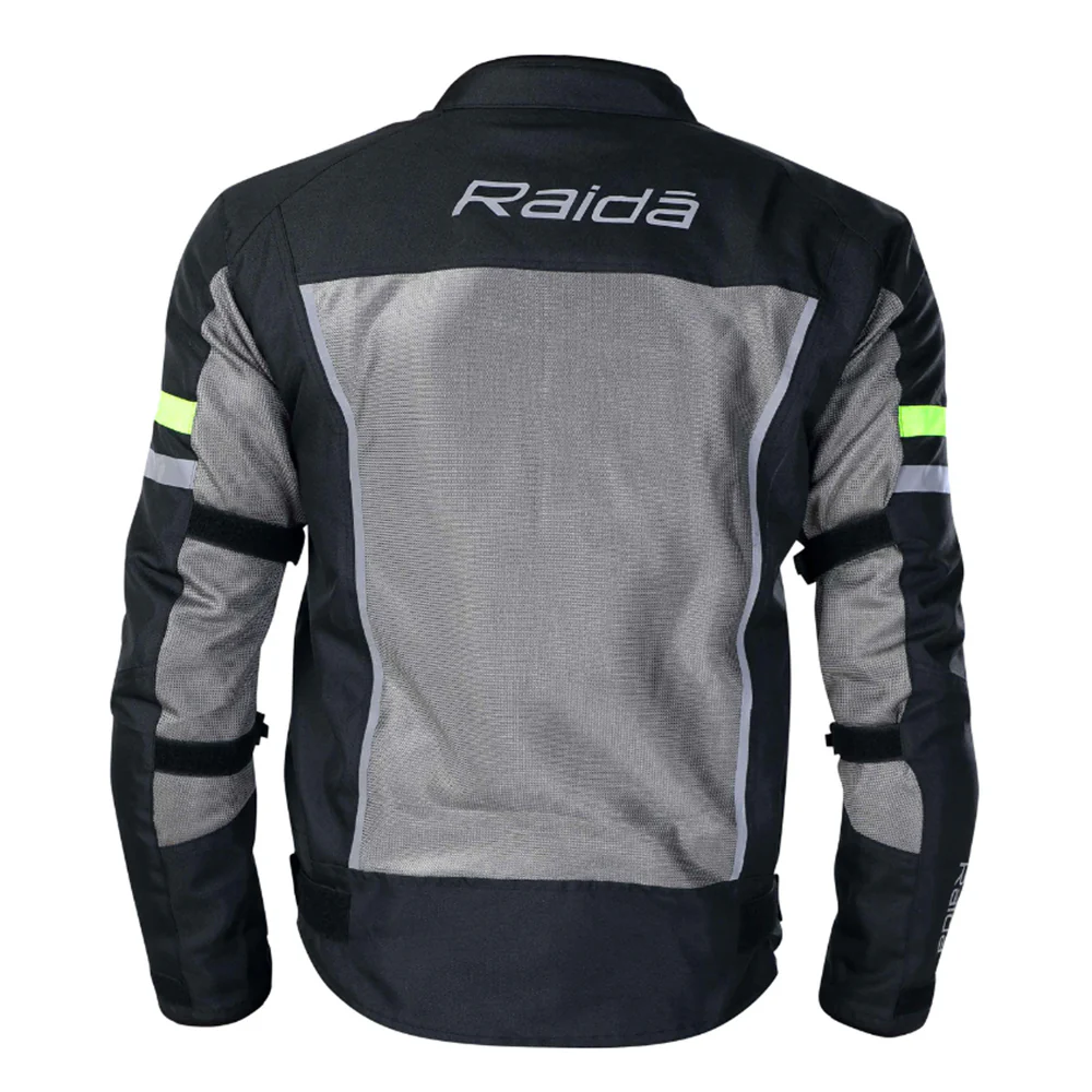 Tourer - Urban Riding Jacket (Grey/Hi-Viz) - Image 2