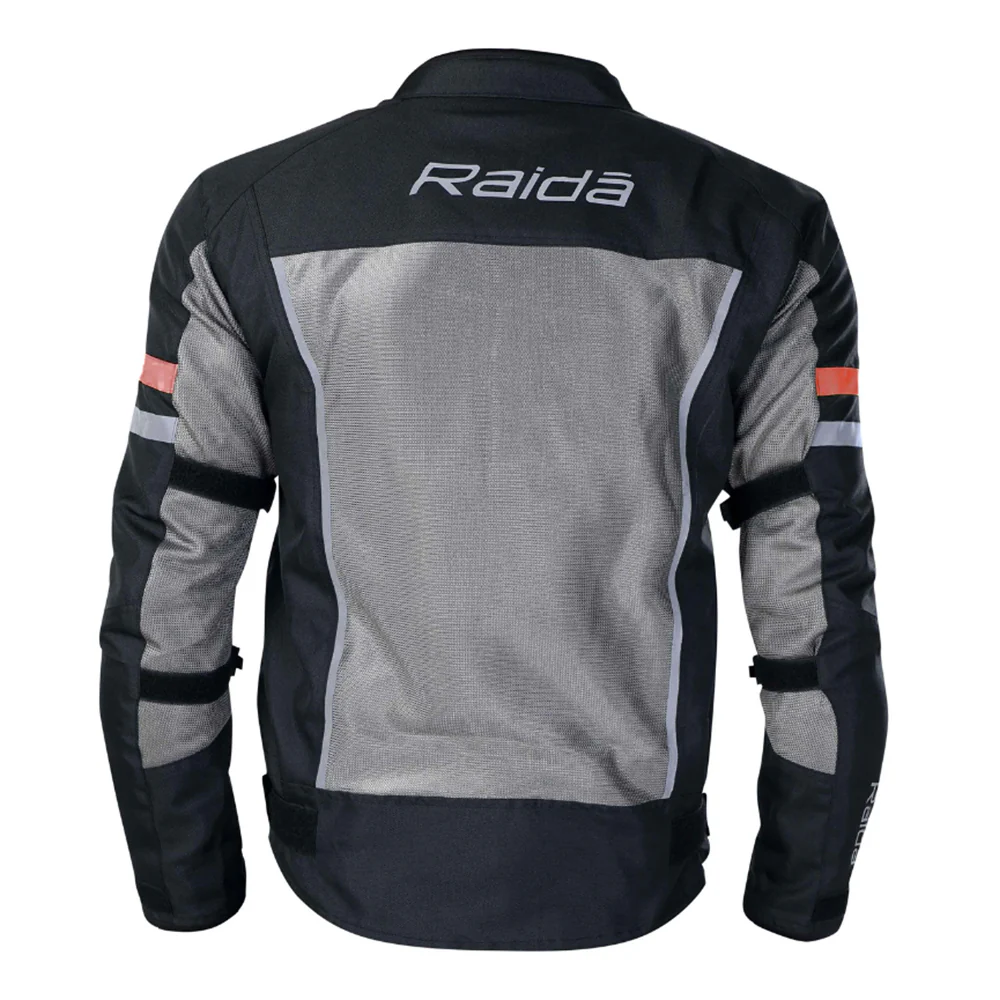 Tourer - Urban Riding Jacket (Grey/Red) - Image 2