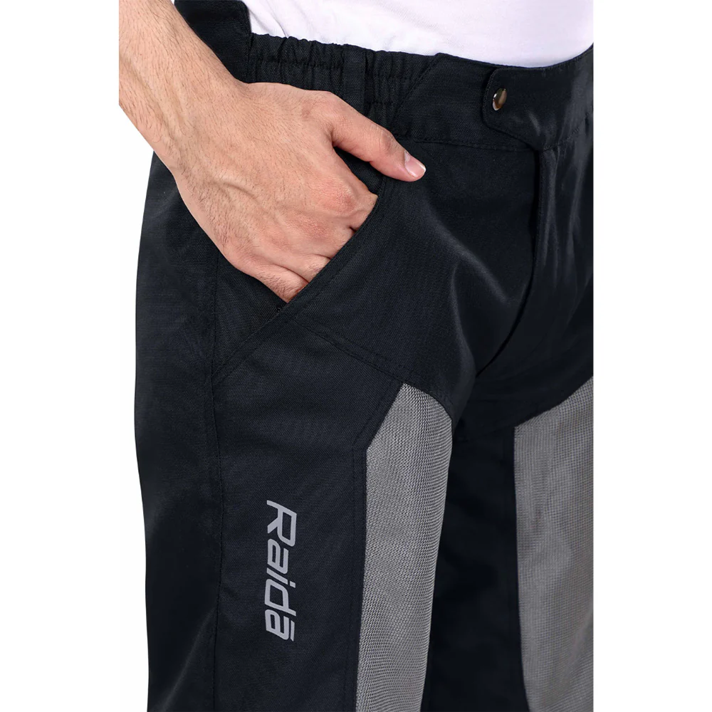 Tourer - Motorcycle Riding Pants (Grey) - Image 6