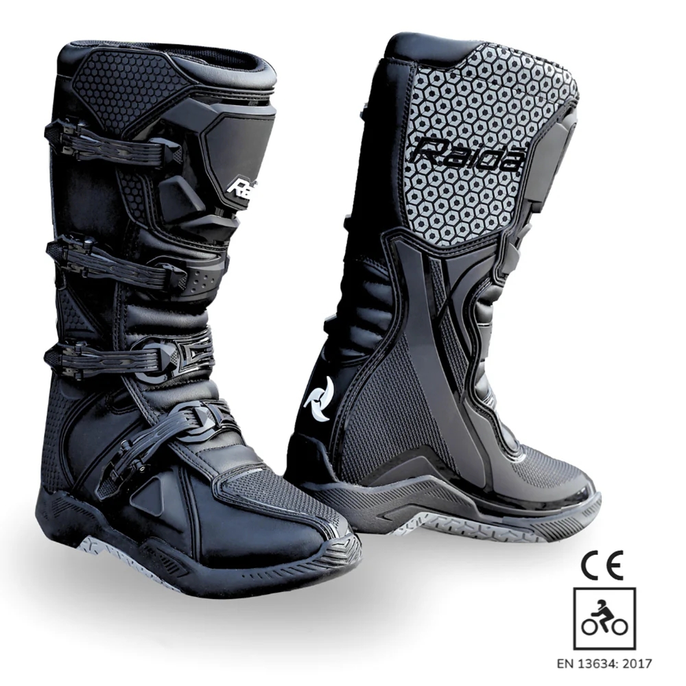 Trailcraft - Off Road Motorcycle Riding Boots (Black)