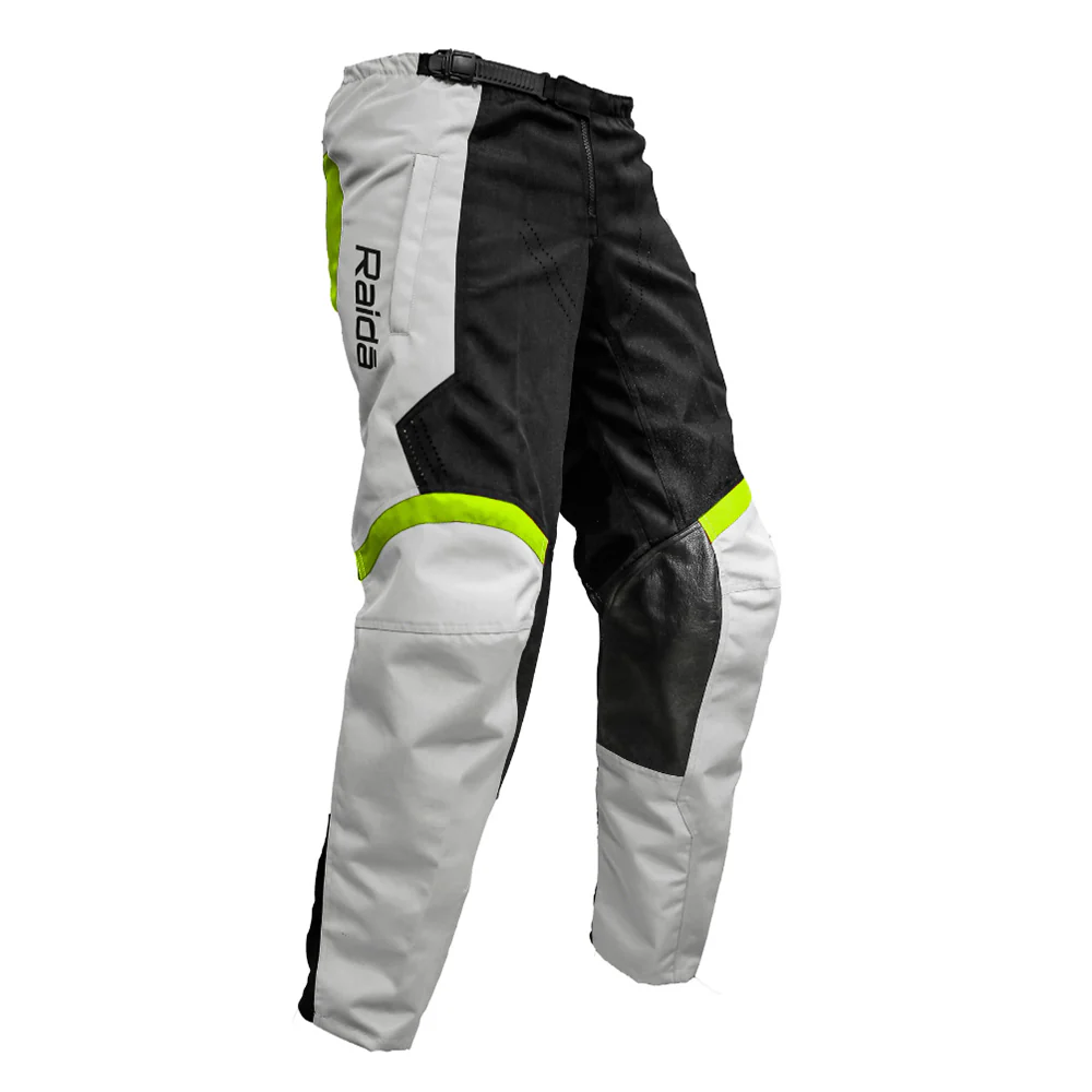 Trailcraft - Off Road Motorcycle Riding Pants (Grey/Hi-Viz)