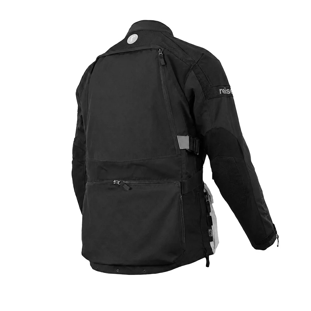 Traverse - Motorcycle Adventure Touring Jacket (Black) - Image 3