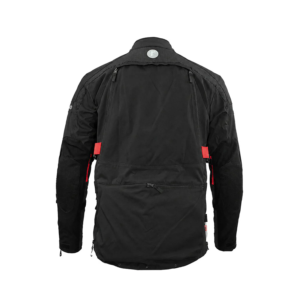 Traverse - Motorcycle Adventure Touring Jacket (Black) - Image 5