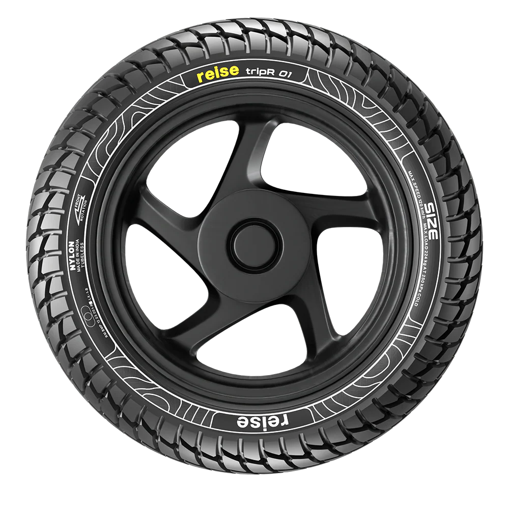tripR 01 110/90-10 61J Rear Tubeless Tyre (2024) - Image 4