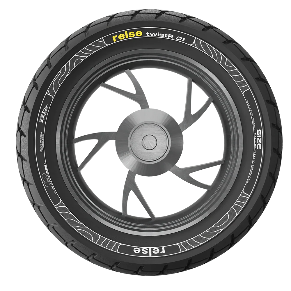 twistR 01 120/70-10 54L Front/Rear Tubeless Tyre (2024) - Image 4