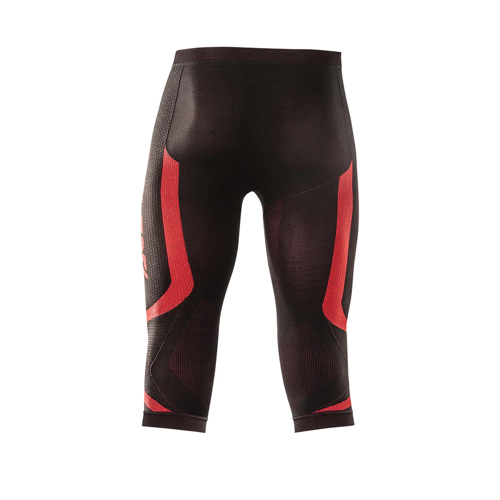 X Body 3/4 Underwear - Summer Pants with Dryarn Fabric (Black/Red) - Image 2