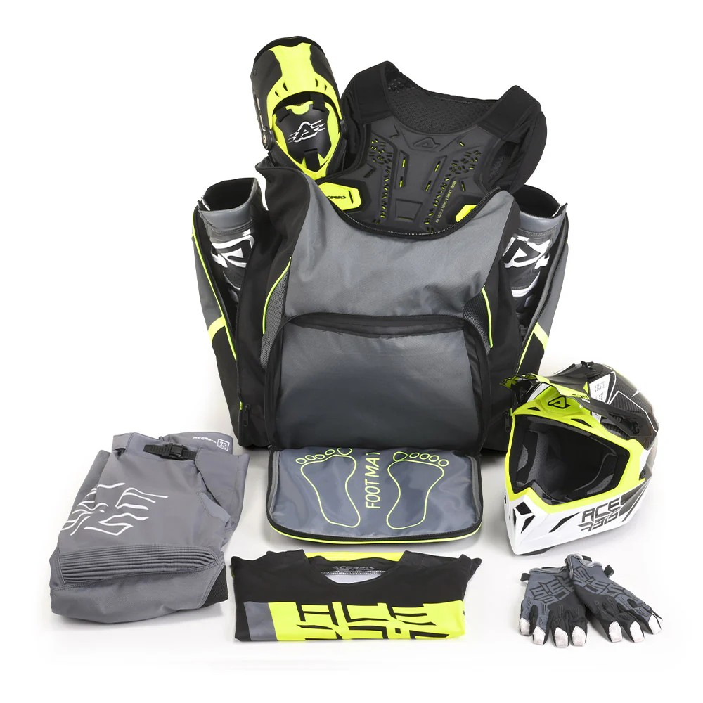 Jerla - Universal Backpack for Motrocyclists (Black/Yellow) - Image 5