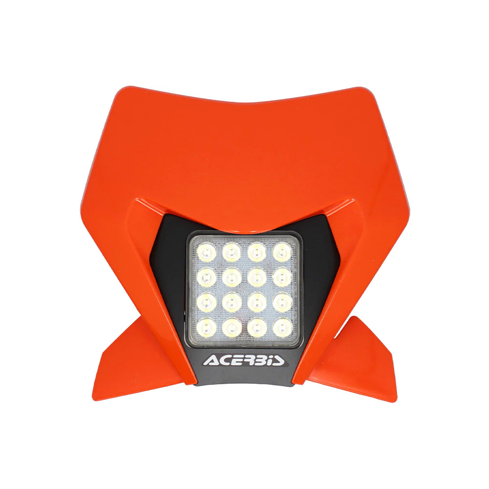 KTM 350 EXC-F SIX DAYS LED Headlight - Orange 2