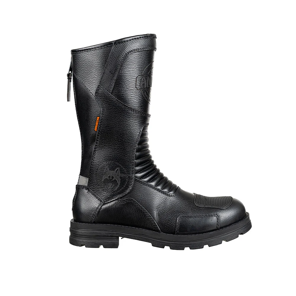 Valiant - Water Resistant Adventure Touring Boots (Black) - Image 4