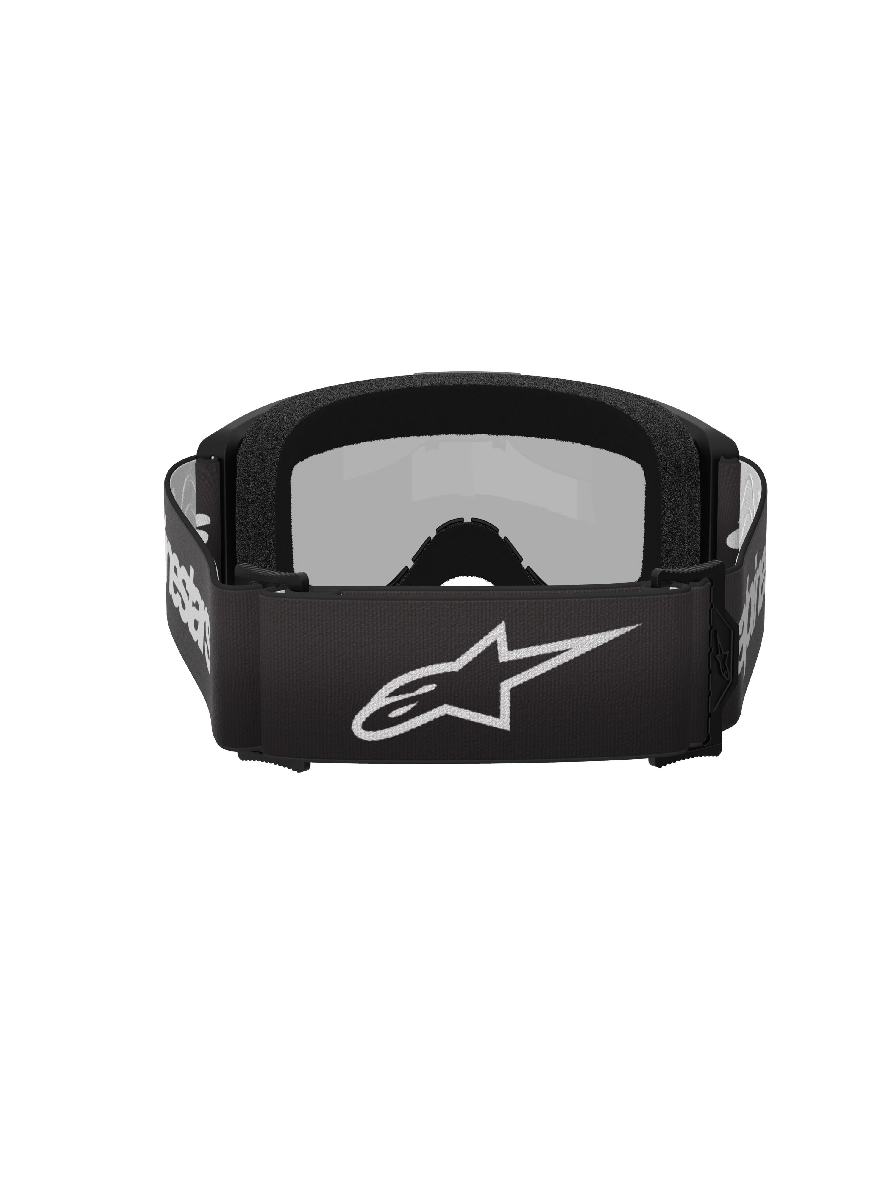 Vision 3 Wordmark - Motocross Goggles (Black) - Image 4