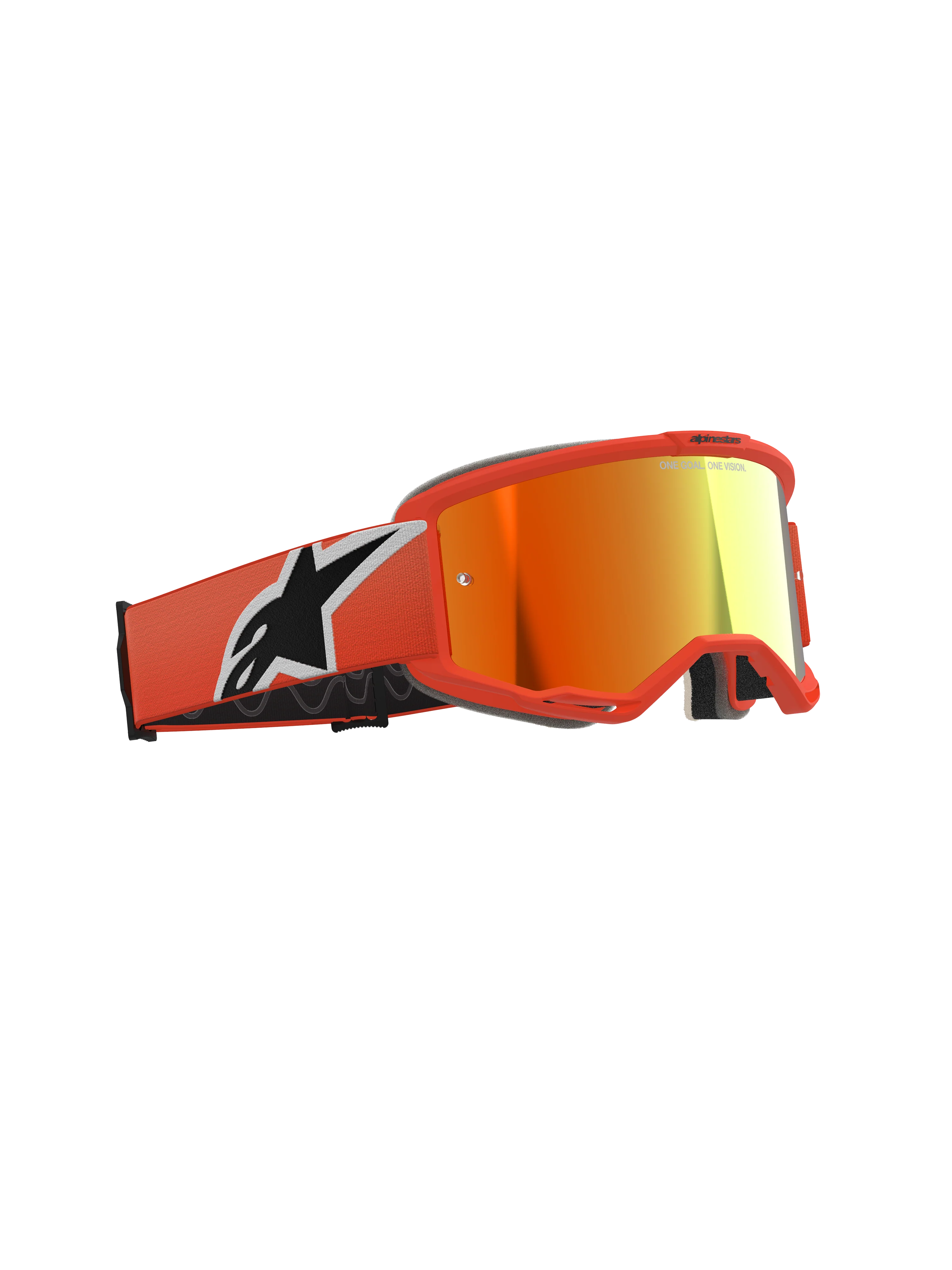 Vision 5 Corp - Motocross Goggles (Orange) - Image 2