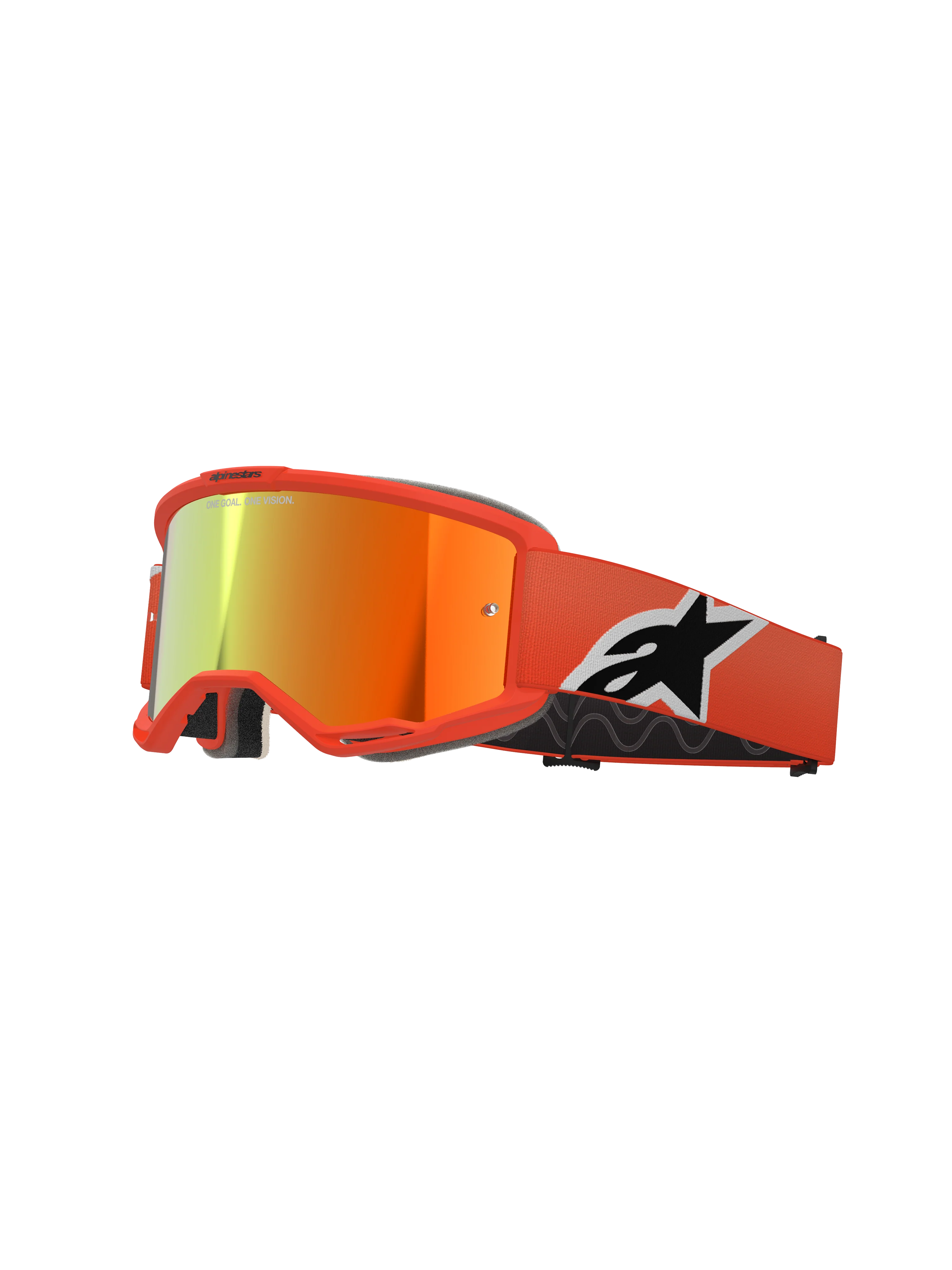 Vision 5 Corp - Motocross Goggles (Orange) - Image 3