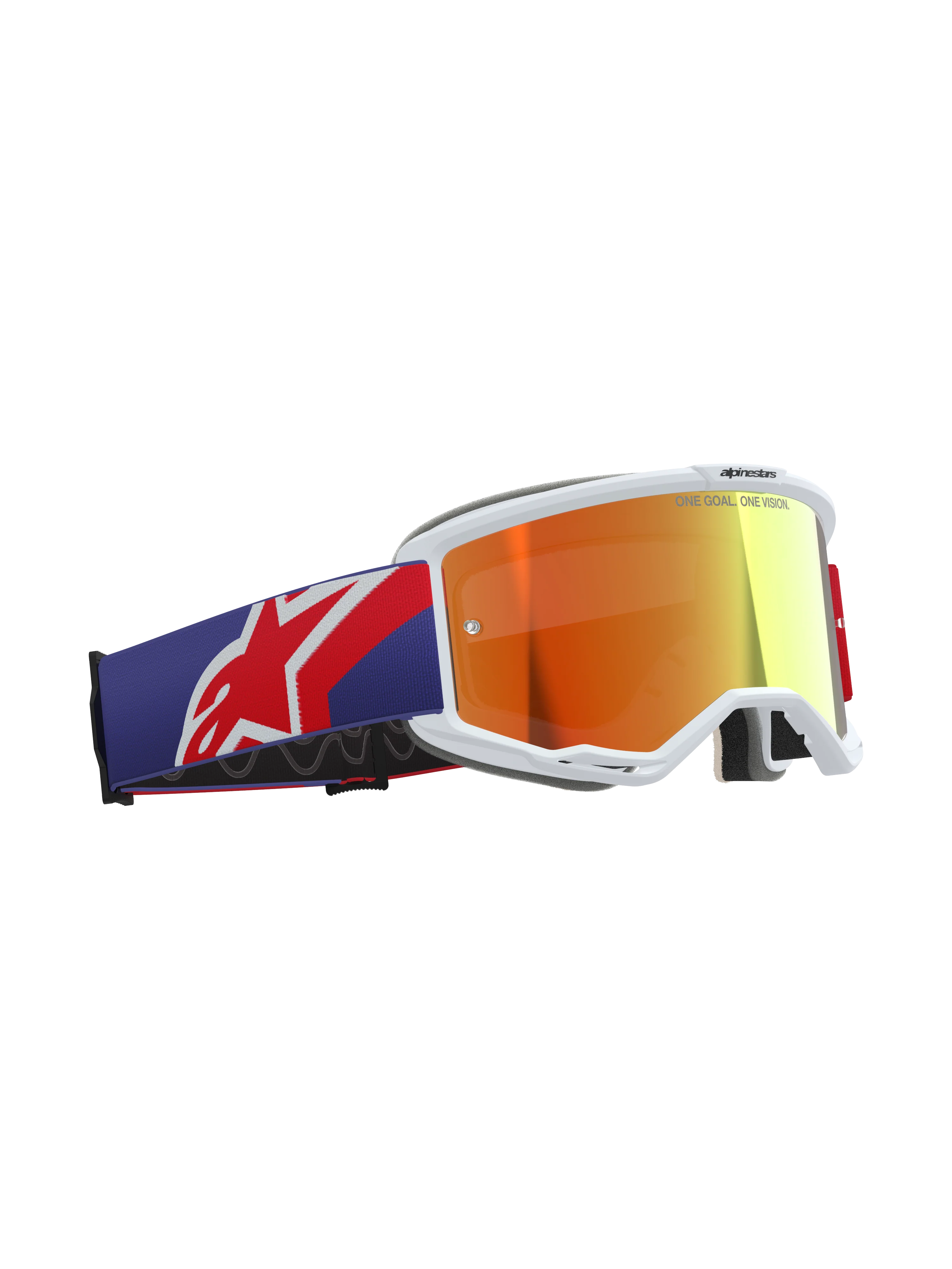 Vision 5 Corp - Motocross Goggles (Red/Purple) - Image 2