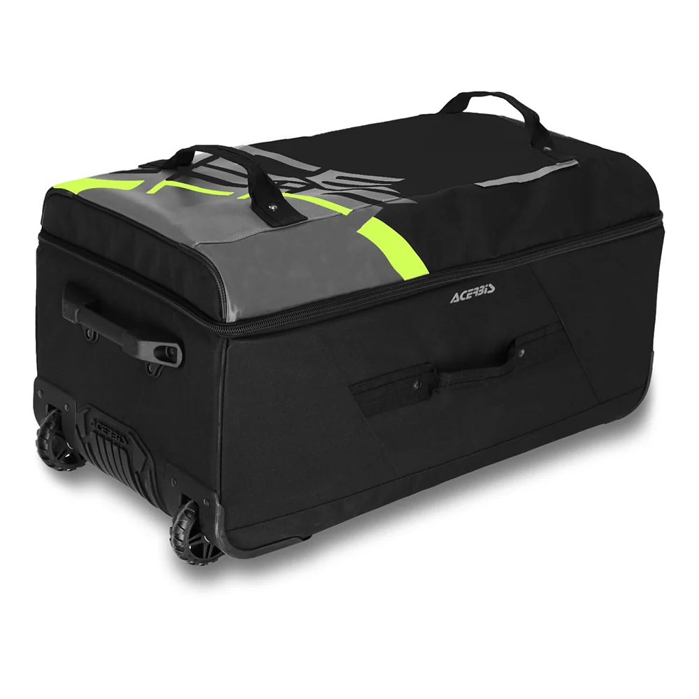 Voyager - 105L - Wheeled Bag for Motorcyclists (Black/Grey) - Image 3