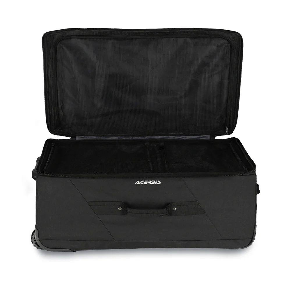 Voyager - 105L - Wheeled Bag for Motorcyclists (Black/Grey) - Image 4
