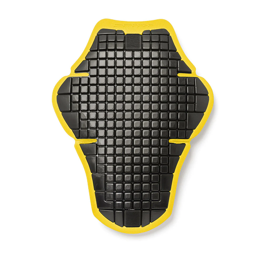 Warrior - Level 2 Back Protector for Motorcyclists (Black/Yellow)