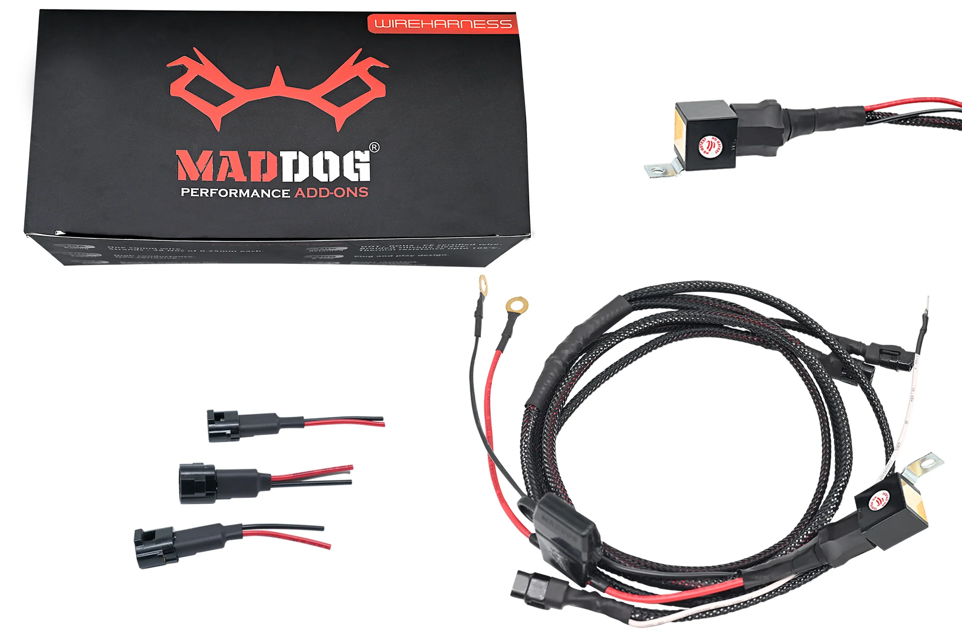 Wire Harness for ANY Auxiliary Light up to 10Amps / 100Watts