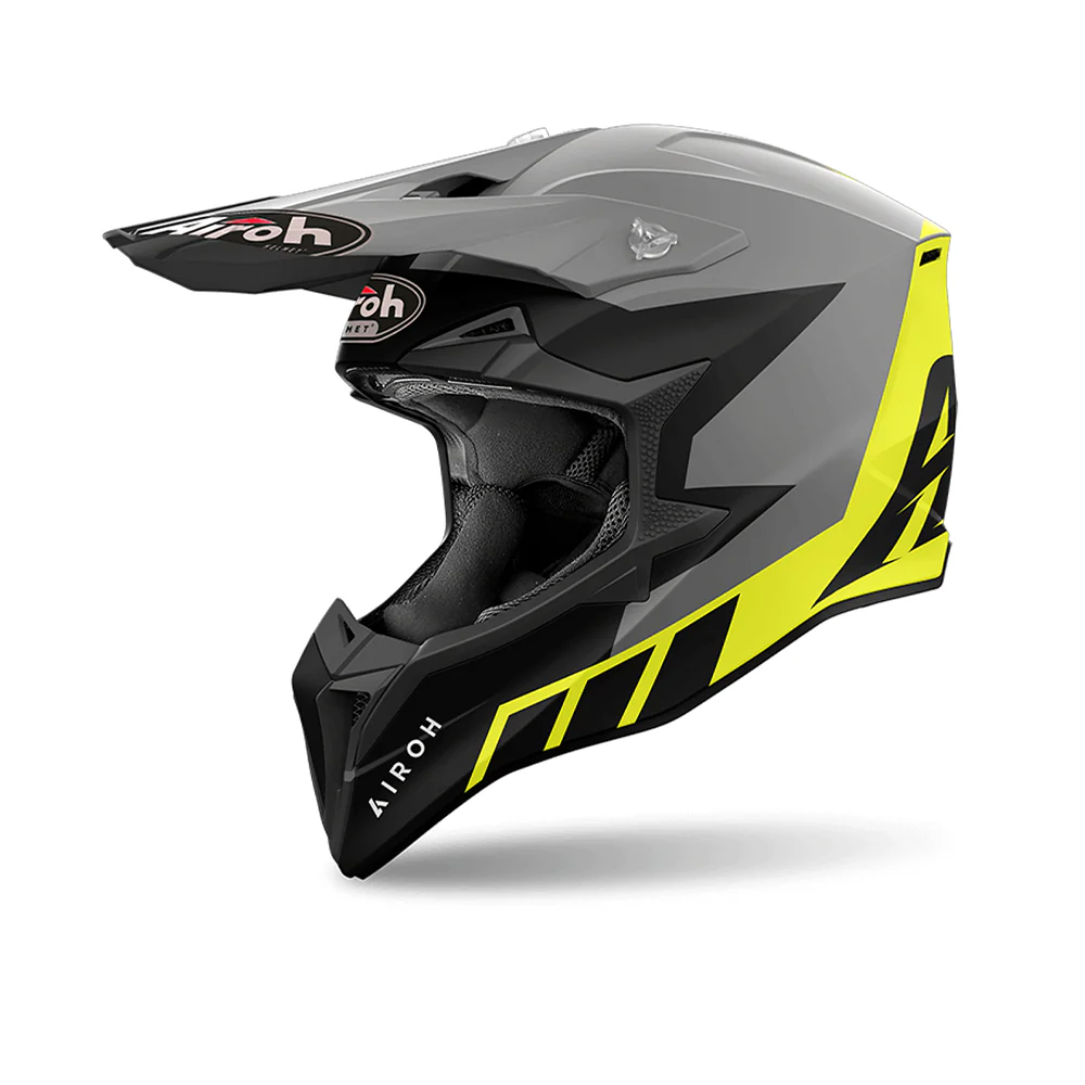 Wraaap Reloaded - Off Road Riding Helmet (Matt Yellow)