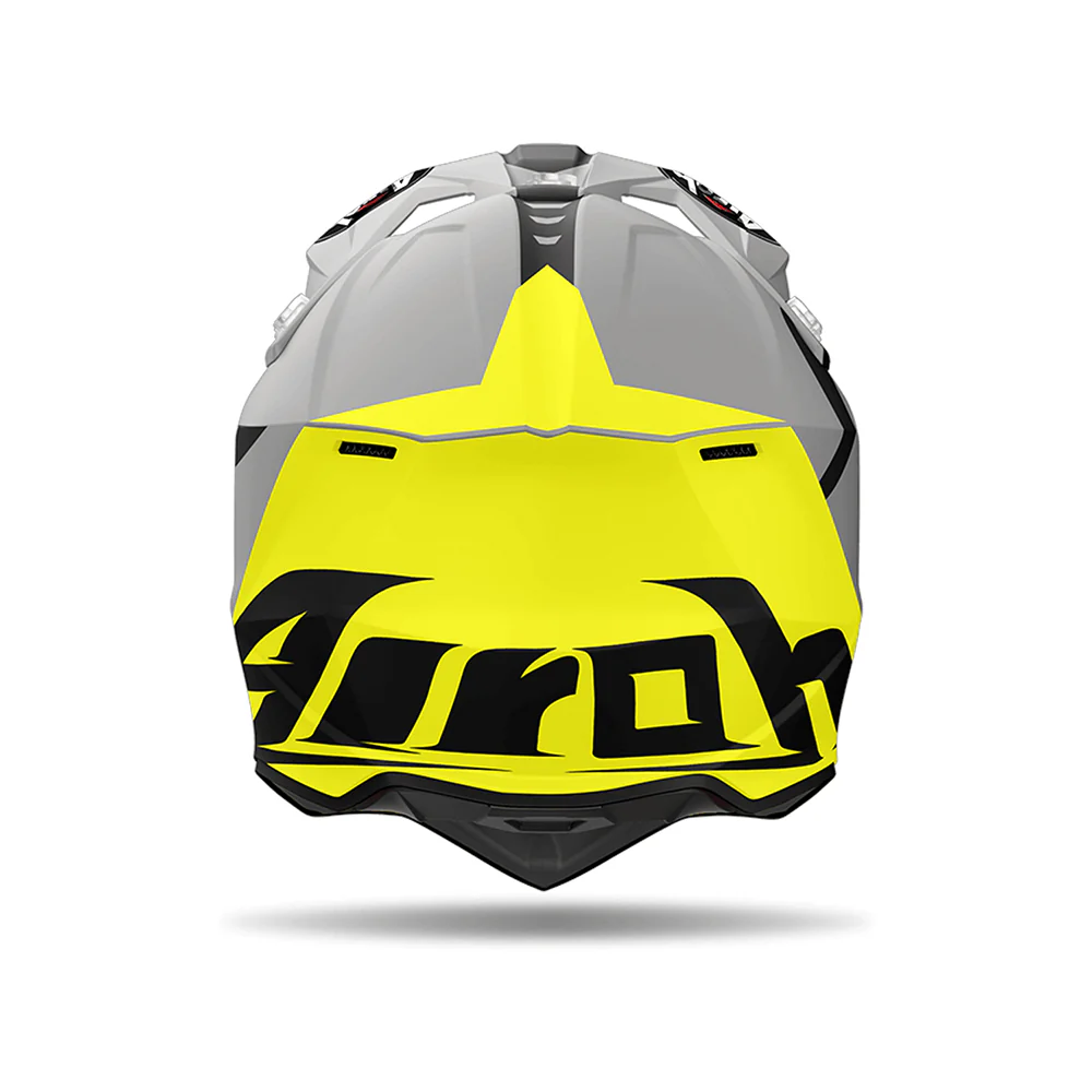 Wraaap Reloaded - Off Road Riding Helmet (Matt Yellow) - Image 3