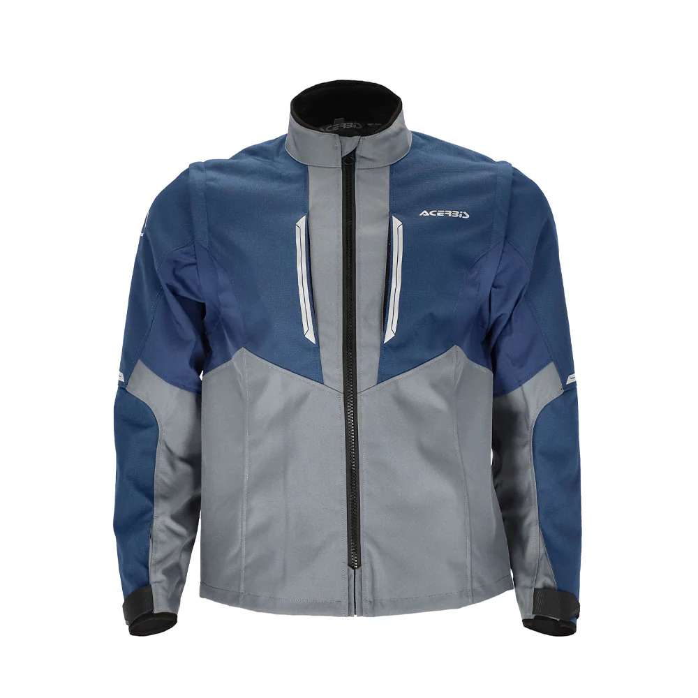 X-Duro - Off Road Enduro Riding Jacket (Blue/Grey)