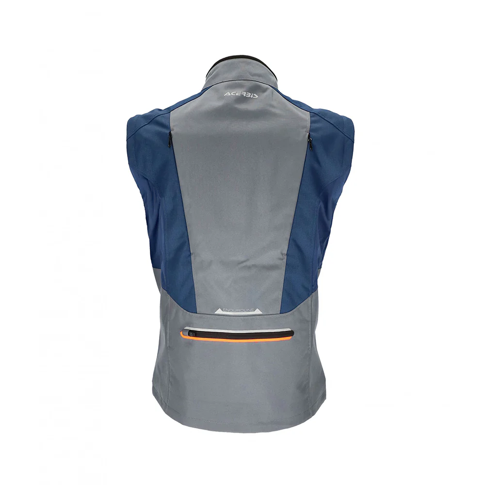 X-Duro - Off Road Enduro Riding Jacket (Blue/Grey) - Image 5