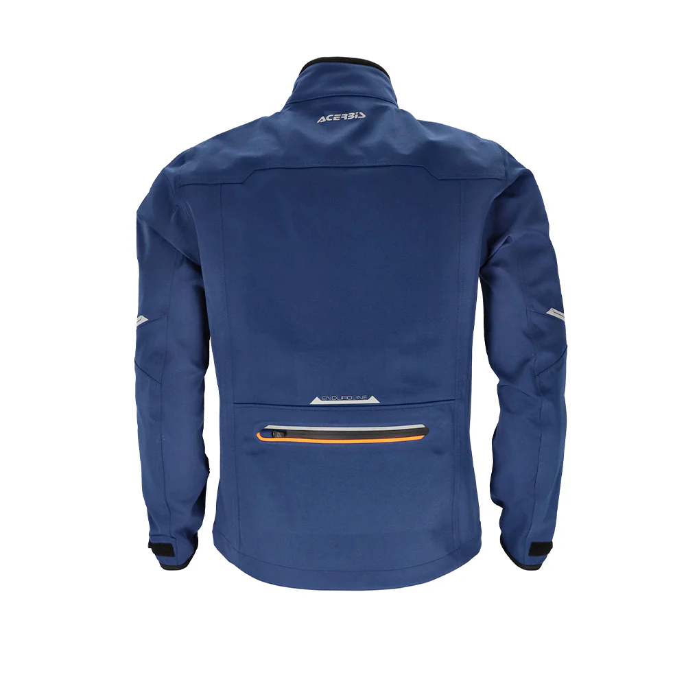 X-Duro - Off Road Enduro Waterproof Riding Jacket (Blue/Orange) - Image 2
