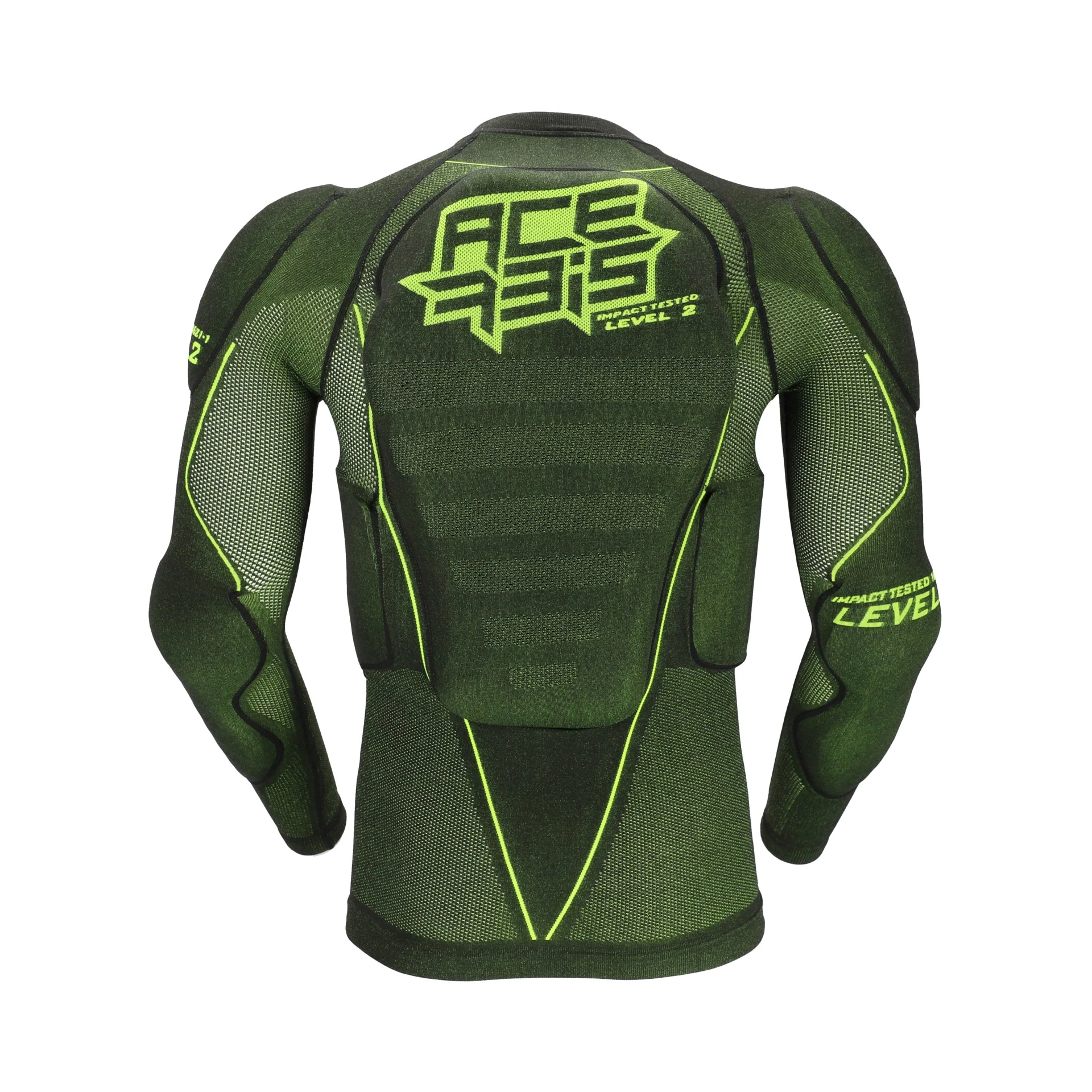 X-Fit Future - Level 2 Body Protector for Motorcyclists (Black/Yellow) - Image 3